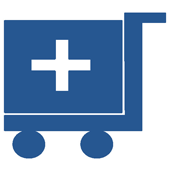 Icon of Medical Supplies blue
